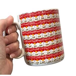 Andy Warhol Coffee Cup Mug Campbells Soup Block 100 Cans Ceramic‎ Retro Pop Art